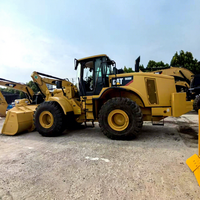Caricatore a Ruote Caterpillar 966H Originale da 6 Tonnellate, 4,2 Metri Cubi, Modello 2023 Usato, con Motore e Pompa Idraulica per Aziende Agricole - Prezzo Scontato