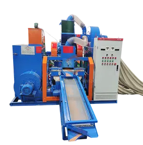 Best Selling Scrap Copper Crusher Recycling Equipment Electric Wire Granulator With Separator Cable Wire Recycling Machine