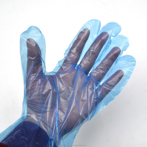 Gants jetables en PE personnalisés, taille moyenne, imperméables, pour la manipulation des aliments en restauration, taille unique, vente en gros - Product Image 5