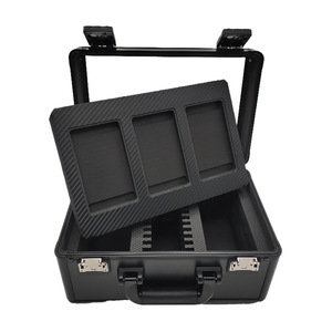 กล่องเก็บการ์ดกีฬาแบบพับได้ ป้องกันกลิ่น พร้อมกุญแจ <span class=keywords><strong>TSA</strong></span> สำหรับจัดเก็บและโชว์การ์ดสะสม - Product Image 3