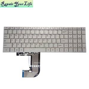 Teclado de ordenador portátil con retroiluminación en inglés de EE. UU. Para IRU Z15X C15X Z15S Q15A Z15F Q15S XS3501032 <span class=keywords><strong>XK</strong></span> + HS287 3501032 Sliver - Product Image 2