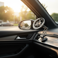 Support Adhésif pour Téléphone, Nouveau Support Magnétique Puissant en Alliage de Zinc pour Tableau de Bord de Voiture et Bureau, Rotation à 360°, Hauteur Réglable