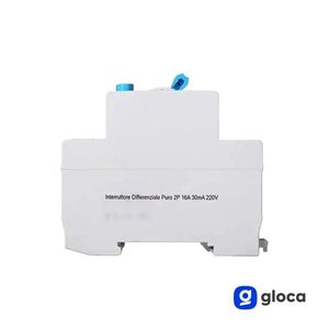 Disjoncteur différentiel Gloca JXL1-63 2P 16A 30mA 240V avec bouton de test mensuel - Product Image 5
