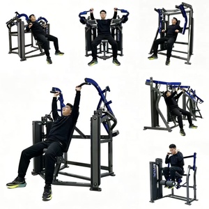 Attrezzatura Fitness Commerciale: Trainer a Puleggia Alta con Carico a Perni per Allenamento Spalle, Trainer Isometrico per Trazioni, per Braccia e Petto - Product Image 3