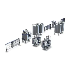 Ligne de production laitière UHT/mini équipement d'usine de laiterie Machine pasteurisée de boissons de lait de yaourt de lait