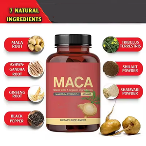 Organik Maca artı kapsüller Maca kök besin takviyeleri ile güçlü adam hapları - Product Image 3
