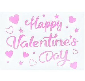 Adesivi autoadesivi a palloncino Bobo di san valentino adesivi a palloncino trasparente di san valentino - Product Image 3