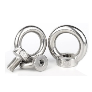 304 Stainless Steel Lifting eyes nuts/Screw ring Eyes bolt Ring Hook nut Screws m3 m4 m5 m6 m8 m10 m12