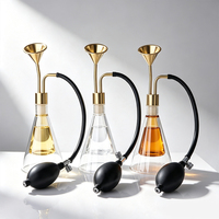 80ML Parfum Aroma Sampler Dubbele Glazen Diffuserfles Aromatische Testinstrument voor Koffiebonen, Witte Wijn
