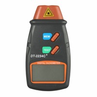 Alat Diagnostik Pengukur Jam Tachometer Laser Digital Alat Pengukur Kecepatan Mesin Bubut Tanpa Kontak Pengukur Putaran RPM Alat Mobil