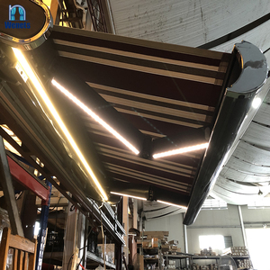 Toldo Retráctil Motorizado a Precio de Fábrica, Toldo de Casete Completo con Luz LED, Aleación de Aluminio, Acrílico, Control Remoto para - Product Image 1