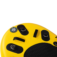 Traîneau gonflable personnalisé pour jet ski, traîneau remorquable pour PWC, planche de paddle surf, votre marque