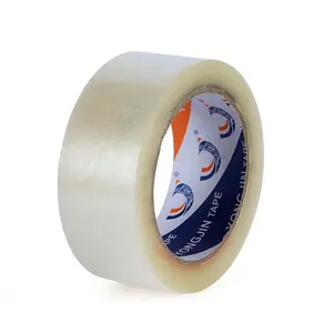 Rollos de cinta Opp, cinta de embalaje personalizada, envío de cartón, Bopp
