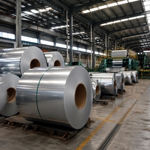 Bobina di Lamiera Stagnata di Alta Qualità 5.6/5.6 <span class=keywords><strong>G</strong></span>/m2, Bobina d'Acciaio Rivestita in Stagno per Lattine di Vernice - Product Image 2