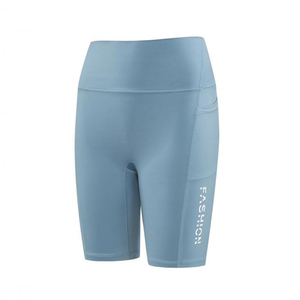 Custom Logo <b>Girls</b> Ribbed Sports <b>Shorts</b> Breathable <b>Gym</b> <b>Shorts</b> Nylon Spandex High Waist Adjustable Drawstring Yoga <b>Short</b> - Product Image 6