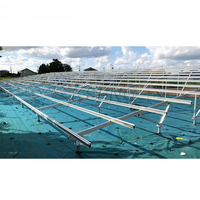 Kit de montage au sol pour panneaux solaires personnalisable, support de module photovoltaïque encadré pour un système de montage sécurisé