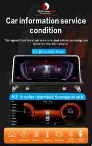 10,25 pulgadas nuevo Qualcomm 680 sistema Android inalámbrico Carplay AUTO para BMW X5 E70 X6 E71 reproductor de vídeo para coche navegación GPS <span class=keywords><strong>Bluetooth</strong></span> - Product Image 4