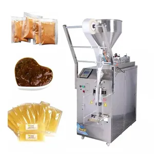 <b>Coffee</b> Chili Seasoning Chili Honey <b>Liquid</b> Ketchup Filling Machine Sachet Packaging Filling Sealing Packaging Machine - Product Image 2