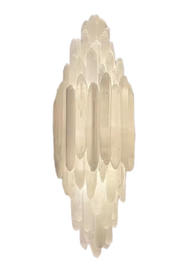 Personalizzabile moderno Selenite naturale luce da parete energia pietra camera da letto Hotel Villa Led decorazione Galery lampada da parete - Product Image 2