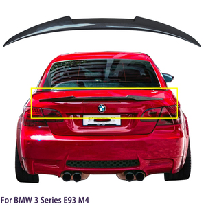 สปอยเลอร์หลังคาร์บอนไฟเบอร์ทรง M4 สำหรับรถ BMW ซีรีส์ 3 E93&E93 M3 รุ่นเปิดประทุน ปี 2006-2013 - Product Image 1