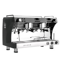 Professionelle Espressomaschine mit Doppelboiler, 2 Brühgruppen, Halbautomatisch, 9 Bar Druck, 5,25L Boilerkapazität, Plug-and-Play, Einfache Reinigung
