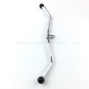 Accesorio de máquina de cable Empuñaduras antideslizantes Colgador giratorio Prensa Pulldown Giratorio Lat <span class=keywords><strong>Curl</strong></span> Bar - Product Image 3