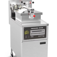 Friteuse à pression commerciale très vendue, avec système de filtration d'huile automatique pour les magasins de poulet frit