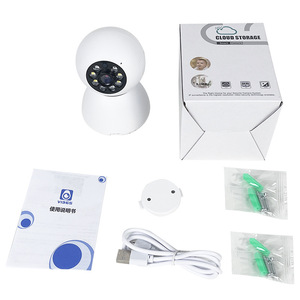 A14 กล้องรักษาความปลอดภัยลิตเติ้ลสโนว์แมนเอชดีกล้องภายในบ้านไร้สายไวไฟ 1 ล้านพิกเซลสีขาว - Product Image 3