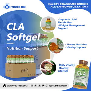 Gélules de CLA 1000mg avancées pour le soutien métabolique et le bien-être quotidien – Acide Linoléique Conjugué Haute Puissance – Flacon de 200 unités - Product Image 2