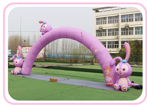 Đám cưới mái vòm đá cẩm thạch cá heo nước giải khát chai bóng vòm chúc mừng sinh nhật bán Halloween trang trí <span class=keywords><strong>Inflatable</strong></span> thỏ vòm - Product Image 2