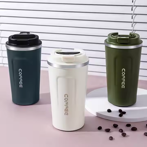 Vaso Térmico Reutilizable Ecológico de 380 ml y 510 ml, Taza de Café de Viaje de Acero Inoxidable de Doble Pared - Product Image 2