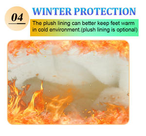 Bottes <span class=keywords><strong>de</strong></span> <span class=keywords><strong>pluie</strong></span> élégantes pour femmes, multicolores, en PVC, tendance, doublure en coton, imperméables, antidérapantes, hiver, au-dessus du genou, <span class=keywords><strong>fantaisie</strong></span> - Product Image 6