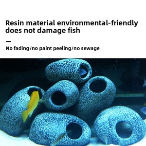 <span class=keywords><strong>Aquarium</strong></span> <span class=keywords><strong>Aquarium</strong></span> <span class=keywords><strong>Aquarium</strong></span> Decoratie En Landschap, Aardewerken Pot, Zeebrasempot, Onregelmatig Gevormde Drie Meren, Gesimuleerde Stenen Grot - Product Image 5