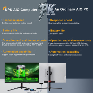 AOC Computadora de Escritorio 27 "Todo en Uno PC I3 13100 16GB 512GB SSD Todo-en-Uno PC Monobloque UPS Batería de Respaldo para Computadora de Oficina - Product Image 3