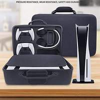 Tas Penyimpanan Konsol Game PS5 dari Bahan EVA Pelindung dengan Tas Selempang untuk Perjalanan