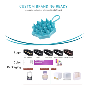 <span class=keywords><strong>Brosse</strong></span> à shampooing en silicone de haute qualité avec <span class=keywords><strong>boucle</strong></span> de suspension sans désordre, logo personnalisé, <span class=keywords><strong>brosse</strong></span> de massage pour laver les cheveux - Product Image 6