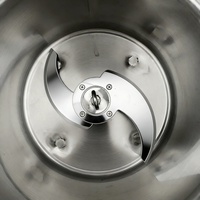 Grote capaciteit 32L verticale snijmachine, commerciële voedselblender, hakmachine voor voedsel, vlees, groenten, fruit en pulp.