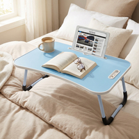 Bureau d'ordinateur portable en bois compact, extensible, convertible, réglable, pliable, avec rangement, portable et écologique pour espace de travail en appartement