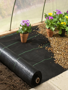 Copertura del terreno agricolo paesaggio tessuto di plastica produttore barriera per il controllo delle infestanti servizio di lavorazione del taglio personalizzato - Product Image 3