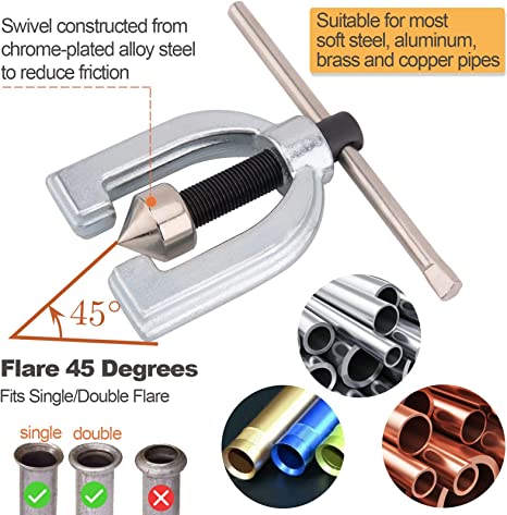 Kit D'outils D'évasement De Ligne De Frein, Outil D'évasement En Cuivre, Outil De