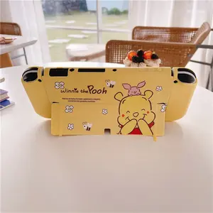 Nouvelle tendance dis ney Winnie l'ourson étui rigide Dock Station couverture coque pour nintendo <span class=keywords><strong>switch</strong></span> oled ns Console cristal protecteur peau - Product Image 3
