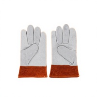 Gants de soudage en cuir épais à double couche de 16 pouces, antidérapants, résistants à la chaleur, pour la construction et l'industrie