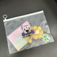Sac à glissière en PVC imprimé personnalisé écologique pour l'emballage des vêtements