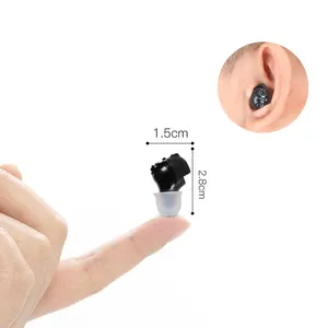 New product cheap mini Intelligent noise reduction CIC invisible hearing aid from china