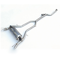 Sistema de Escape Trasero Inteligente con Válvulas de Alto Rendimiento en Acero Inoxidable T304 para Cadillac CT4 CT5 2.0T 2019-2025