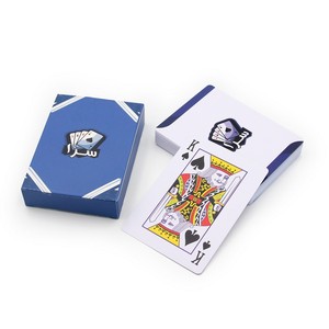 Biểu Tượng Tùy Chỉnh Thiết Kế Tuck Hộp Singe Sàn 54 <span class=keywords><strong>32</strong></span> Thẻ 100% PVC Nhựa Không Thấm Nước Poker Baloot Thẻ Nhựa - Product Image 6
