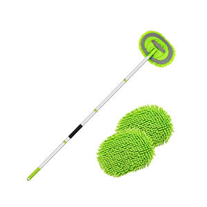 Microfibre Duster voiture lavage brosse vadrouille télescopique microfibre vadrouille lavage outil de nettoyage avec longue poignée - Product Image 1