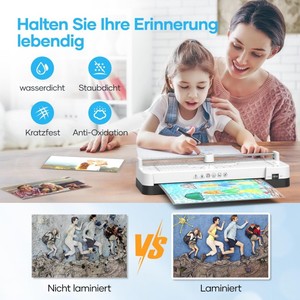 Machine à <span class=keywords><strong>plastifier</strong></span> automatique à chaud et à froid <span class=keywords><strong>A3</strong></span> pour photos, cartes, menus, documents, étiquettes avec alimentation automatique - Product Image 3
