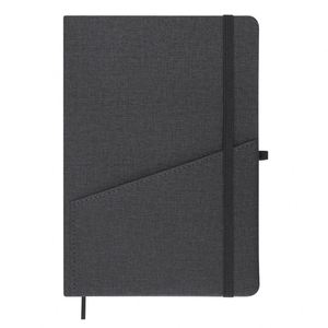 New Arrival <b>A5</b> Journal Eco-friendly Recycled PU Leather Hardcover Front Pocket Elastic Strap Office Promotional Thank Notebook - Product Image 3
