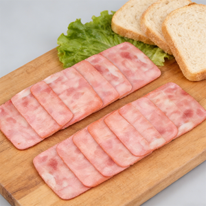 Rebanadas de tocino sin cocinar circulares de 12 cm, espuma ecológica con efecto de jamón, accesorios de comida artificial impresos con UV, rebanadas decorativas para exhibición, para cocina DIY - Product Image 5